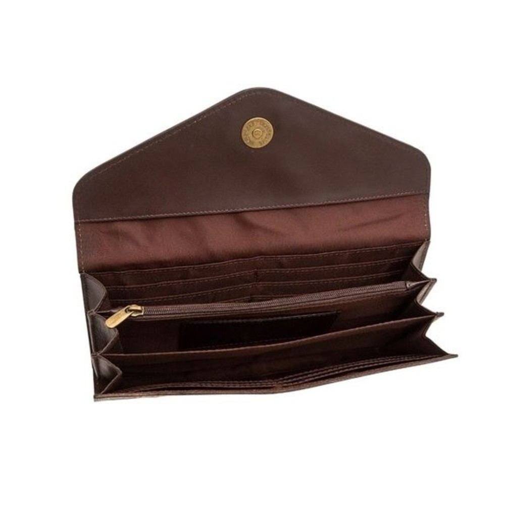 Myra Bag Handmade Witz Wallet Leather & Hairon Canvas & Cowhide Leather - Picture 4 of 5